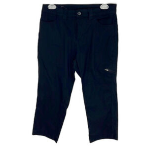 Eddie Bauer Lightweight Cropped Pants Black Size 4